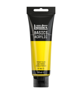 Liquitex Basics Colour 118ml Tube 410 Primary Yellow